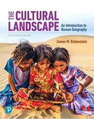 The Cultural Landscape: An Introduction to – Hardcover, by unknown author – Good