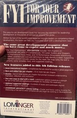 For Your Improvement by Robert W. Eichinger and Michael M. Lombardo (Book,…
