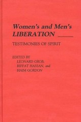 Women’s and Men’s Liberation: Testimonies of Spirit by Haim Gordon (English) Har