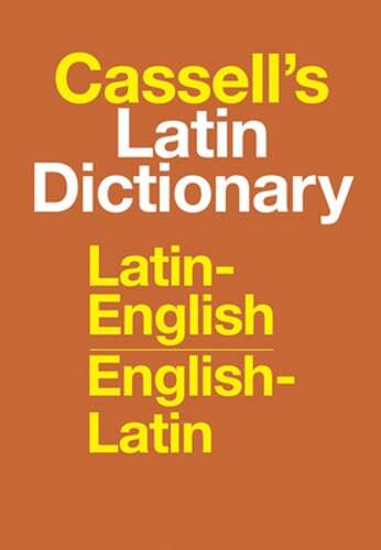 Cassell’s Latin Dictionary: Latin-English, English-Latin by D P Simpson: Used