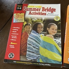 Summer Bridge Activities Grade 4 5 and 6 Intermediate Workbook Math Science