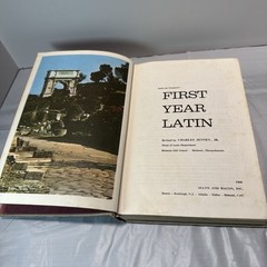 Smith and Thompson’s First Year Latin vintage book 1968
