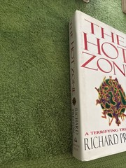 The Hot Zone By Richard Preston Vintage Hardcover Book Random House 1994 U.S.A.