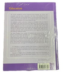 CORE KNOWLEDGE TEACHER HANDBOOK, GRADE 1 By E. D. Hirsch & Souzanne A. Wright