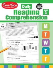 Evan-Moor Evan-Moor Daily Reading Comprehension Book, Teacher’s Eddition, Gr…