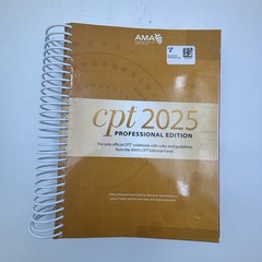 CPT 2025 Professional Edition AMA American Medical Association