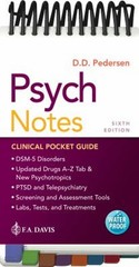 Psych Notes : Clinical Pocket Guide Spiral Darlene D. Pedersen