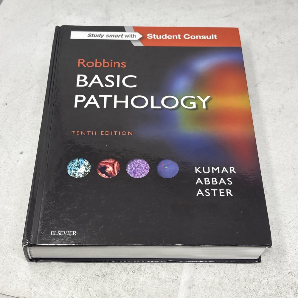 Robbins Basic Pathology (Robbins – Hardcover, by Kumar MBBS MD – Very Good