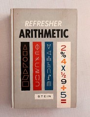 Stein’s Refresher Arithmetic, Edwin I. Stein Hardcover 1963 School Library Book