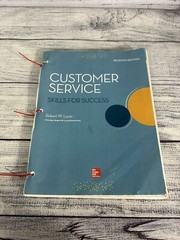 Loose Leaf for Customer Service: Skills for Success by Robert W. Lucas (2018,…