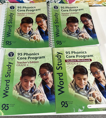 95 Percent 95 Phonics Core Program Grade 4 Teacher’s Edition 3-Volume + Workbook