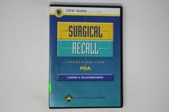 Surgical Recall 4th Edition Pda by Lorne H. Blackbourne