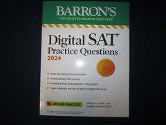 Barron’s Sat Prep Ser.: Digital SAT Practice Questions 2024: More Than 600…