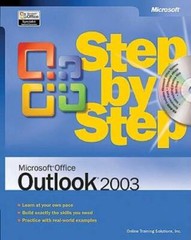 Microsoft Office Outlook 2003 Step by Step – Paperback – GOOD