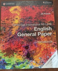 AICE Cambridge Univ Press AS Level English General Paper Jill Pavich 1st Ed PB