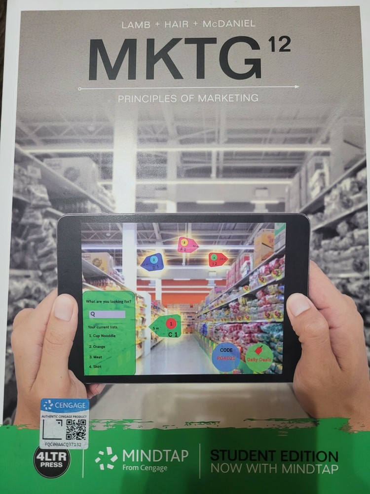 MKTG 12: Principles of Marketing (Book Only)
