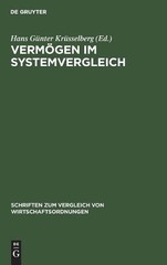 Vermögen im Systemvergleich (Hardback)
