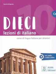 DIECI C1 – book + audio and video online by Rosella Bellagamba Paperback Book