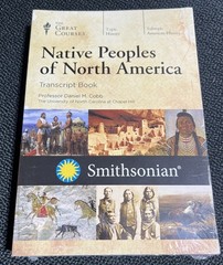 Teaching Co Great Courses TRANSCRIPT NATIVE PEOPLES OF NORTH AMERICA NEW/SEALED