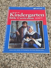 Abeka Kindergarten Bible Curriculum Book 3rd Edition Spiral Bound Christian VTG