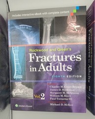 Rockwood and Green’s Fractures in Adults 8th Edition Hardcover 2 VOLUMES SET
