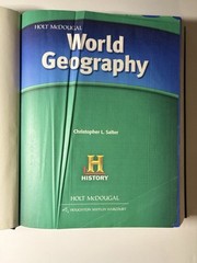 Holt McDougal ~ WORLD GEOGRAPHY ~ Hardcover Student Textbook ~ 2012