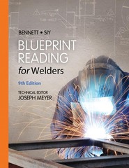 Blueprint Reading for Welders, Spiral-Bound Version by A.E. Bennett