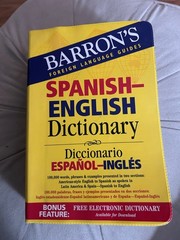 Barron’s Spanish-English Dictionary