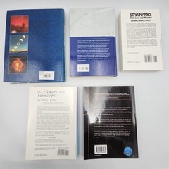 Astronomy Science Book Lot Of 5 Telescope Star Names Universe Asteroids Heavens