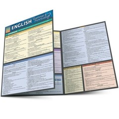 Brand new; QuickStudy | English: Grammar & Punctuation Laminated Study Guide