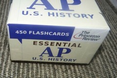 THE PRINCETON REVIEW STUDY AID — 450 FLASHCARDS for ESSENTIAL A.P. US HISTORY