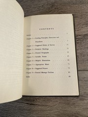 Minister’s Funeral Manual 1982 Hutton 6th Printing Hardcover