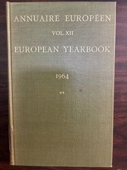 European Yearbook Annuaire Europeen, Volume 12 (1964)