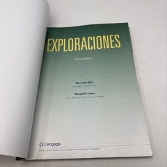 Exploraciones Third Edition. Cengage. By Blitt & Casas Spanish Language Textbook