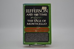 Jefferson and His Time The Sage of Monticello Dumas Malone Hardcover Book Used