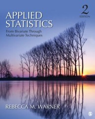 Applied Statistics: From Bivariate Through Multiv- hardcover, 141299134X, Warner