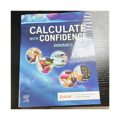 Elsevier Calculate with Confidence 8th Ed Deborah C. Morris 2018 Paperback