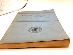 Federal Textbook on Citizenship Our Constitution & Government 1955 USA