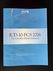ICD-10-PCS 2026: The Complete Official Codebook (AMA)