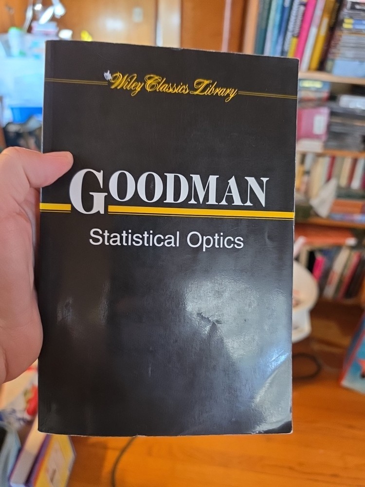 Statistical Optics by Joseph Goodman