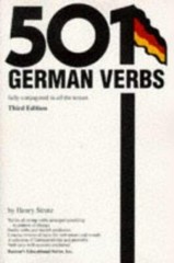 501 Verbs Ser.: 501 German Verbs by Henry Strutz (1998, Trade Paperback)