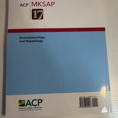 MKSAP (r) 17 GASTROENTEROLOGY AND HEPATOLOGY by ACP~BRAND NEW