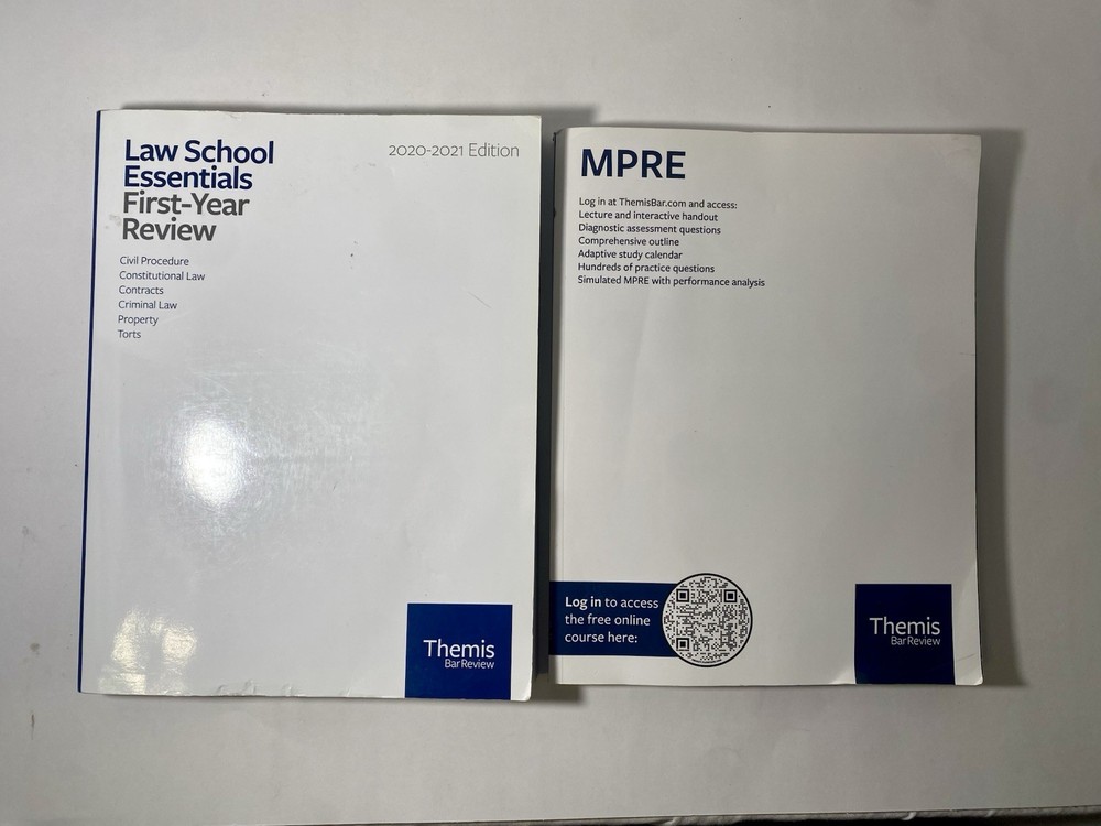 Themis Bar Review Lot 2 Law School Essentials First-Year Review 2020-2021 + MPRE