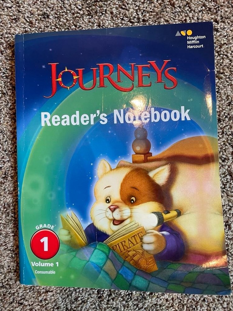 Journeys: Reader’s Notebook Volume 1 Grade 1 – Stationery – VERY GOOD