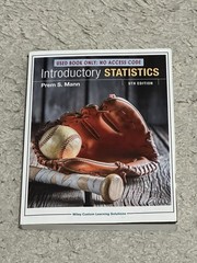 Introductory Statistics 9th Ed Prem S. Mann Paperback Wiley Statistics