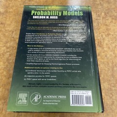 Introduction To Probability Models Textbook By Sheldon M. Ross – Hardcover VG+