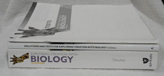 Exploring Creation w/ Biology V. Dincher 3rd Ed. 2024 Textbook, Solutions, Tests