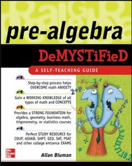 Pre-Algebra Demystified Perfect Allan G. Bluman
