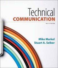 Technical Communication by Mike Markel: Used