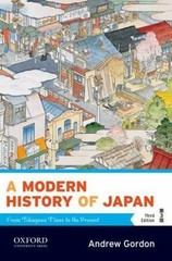A Modern History of Japan: From Tokugawa Times to the Present by
